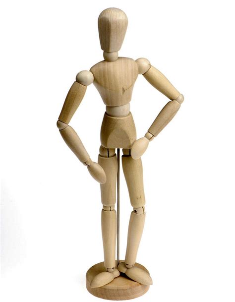 wood figure model